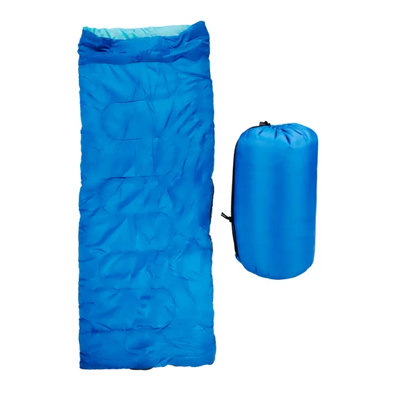 CAMP ACTIVE  Hálózsák 190x72cm 190T kék +10C