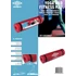 Kép 3/4 - Umbro csúszásgátlós Yoga / fitness matrac szállítószalaggal, piros, 190x58x1cm  680gr