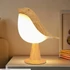 Kép 2/3 - Lámpa madár, fa, USB tölthető LED és aroma diffuzor