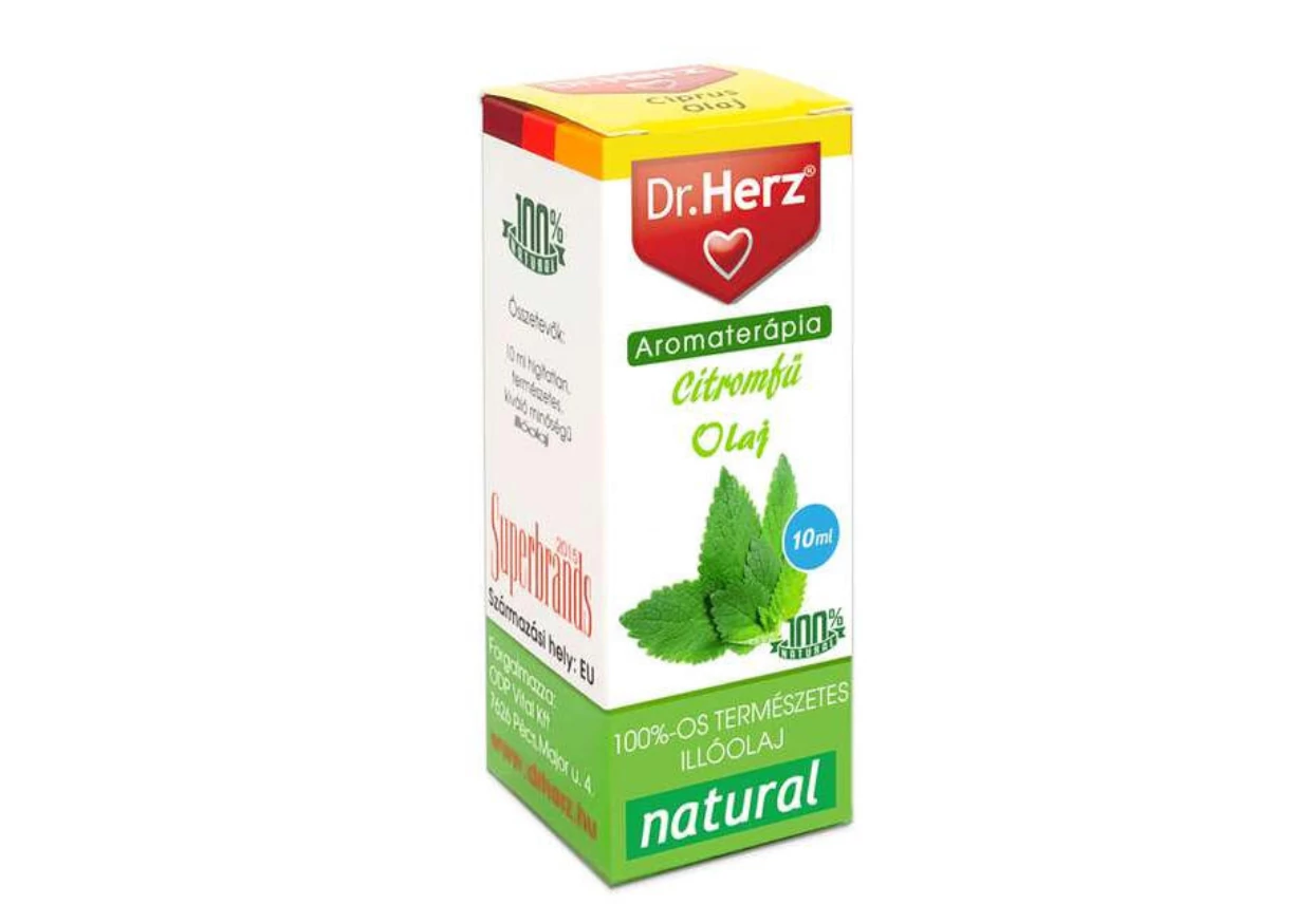 DR. HERZ ILLÓOLAJ CITROMFŰ 10ML