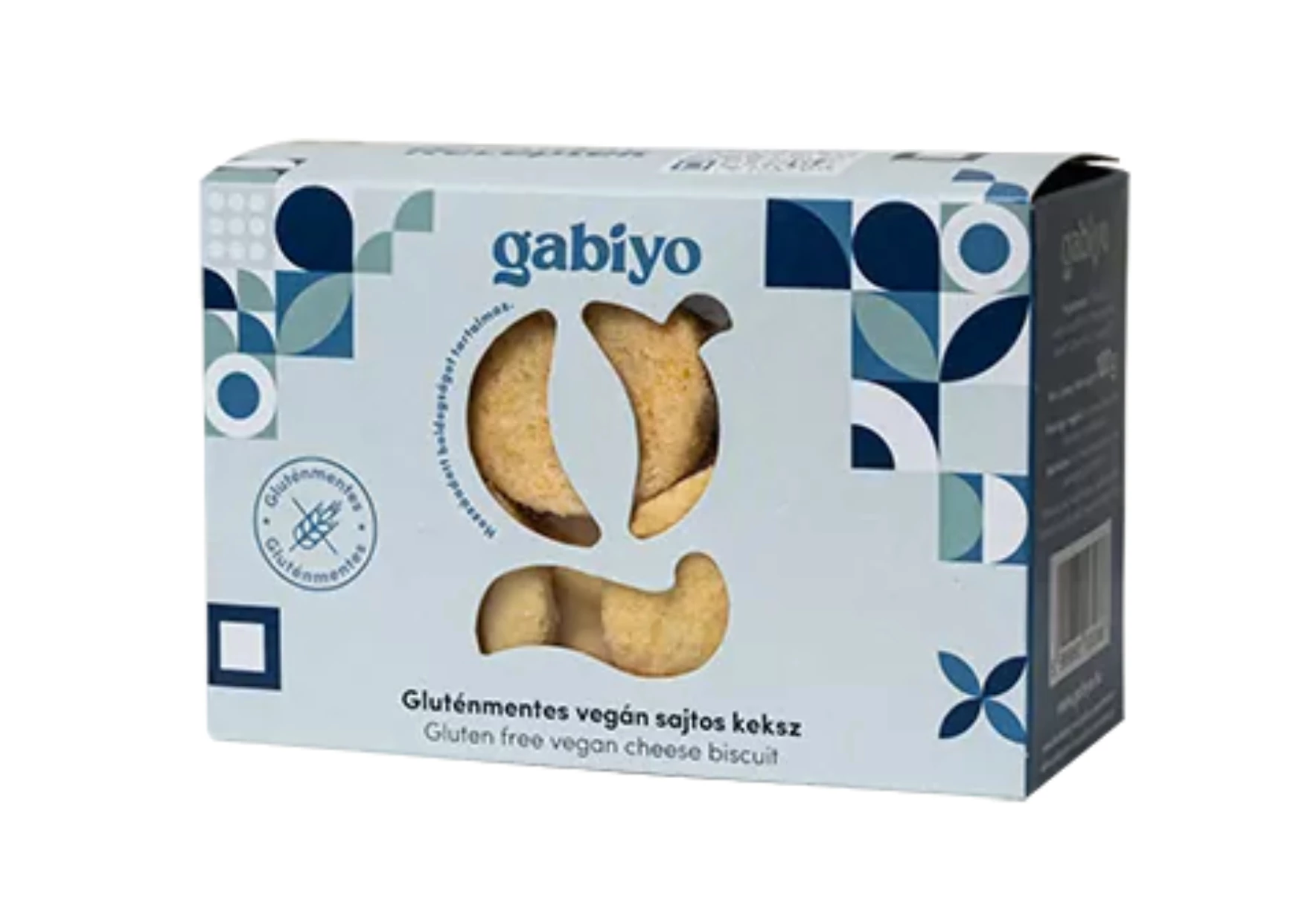 GLUTÉNMENTES GABIYO VEGÁN SAJTOS KEKSZ 100G